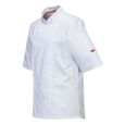 Veste de cuisine à manches courtes MeshAir Pro - Blanc - Taille : S - GGMGASTRO-1