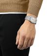 Bracelet acier homme - TISSOT - Montre Tissot PRX acier cadran blanc - Couleur de la matière:Blanc-1