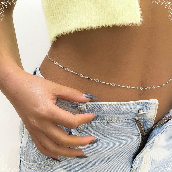 Ceinture Avec Chaine Gothique Chaine Pour Ceinture Femme Plaque Or Bar Chaine Fine Chaine De Taille Accessoires De Bijoux D x4906 Argent Achat Vente chaine de taille chaine d epaule Ceinture