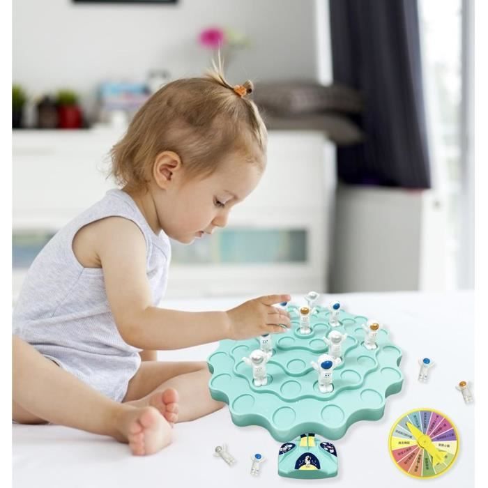 Jeu D'Équilibre Astronautes - 60 Pièces, Jeu De Société Familial, Développe La Logique Et La Motricité - 8