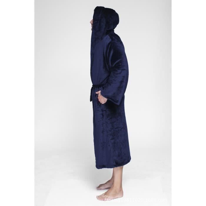 Peignoir à online capuche homme