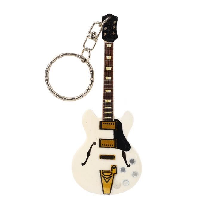 Porte-clés Métal Texas - Souvenir Voyage Avec Guitare - Neuf