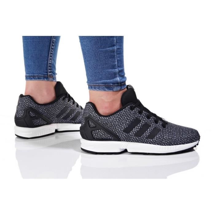 Chaussures Adidas ZX Flux J ADIDAS ORIGINALS Noir Adulte