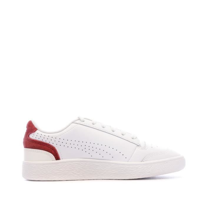 Puma blanches femme outlet