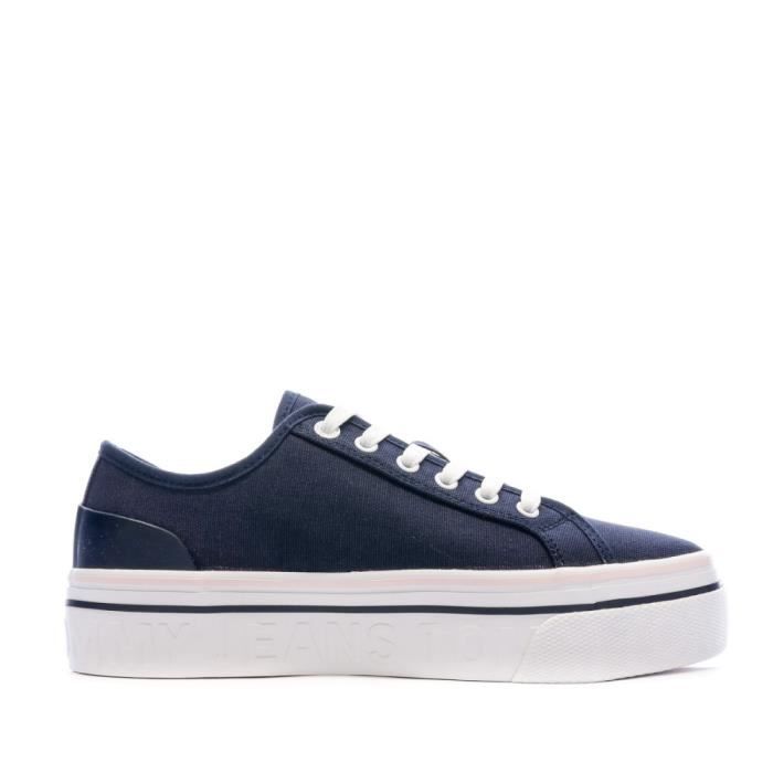 Chaussure tommy hilfiger femme bleu marine outlet