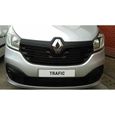 FRONT badge logo COVER for RENAULT TRAFIC mk3 20142019 in GLOSS BLACK-2