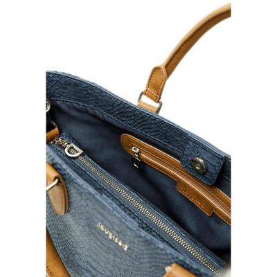 Desigual Bols Summer Aquiles Florida Hand Bag Marino 123461 sac a main sac a main Bleu Marron Cdiscount Bagagerie Maroquinerie