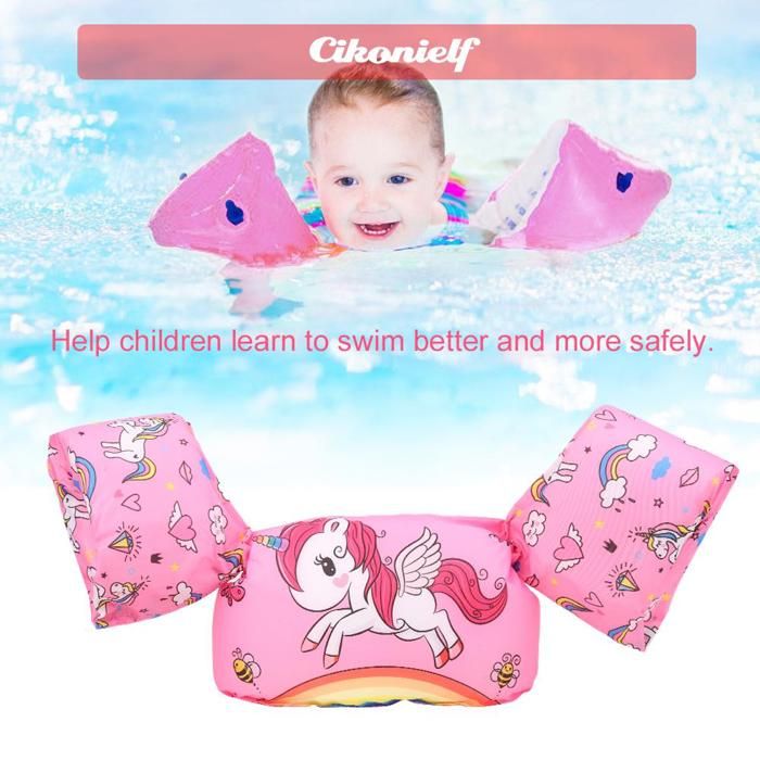 Brun dur Gilet de natation 2-3 ans avec imprimé baleine – confortable et sûr | Little Dutch