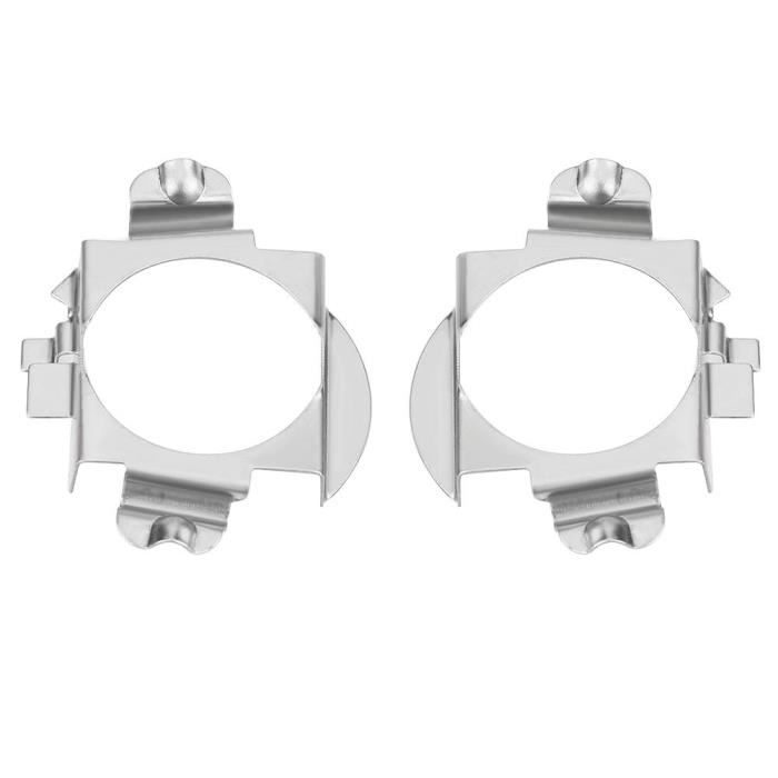 Adaptateurs De Base H7 Pour Ampoules HID/LED – Lot De 2, Compatibles Audi, BMW, Volkswagen, Etc.