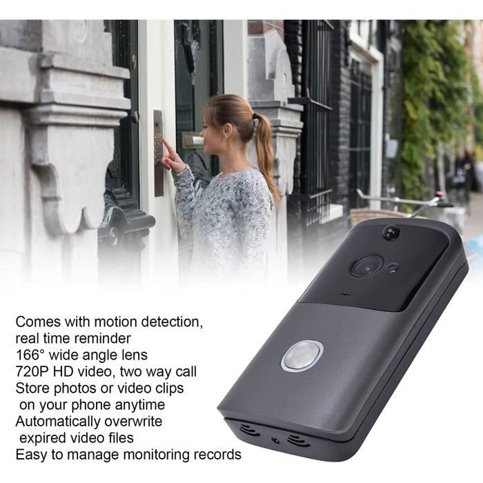 TD® Smart WiFi sonnette vidéo sans fil villa sonnette vidéo écran