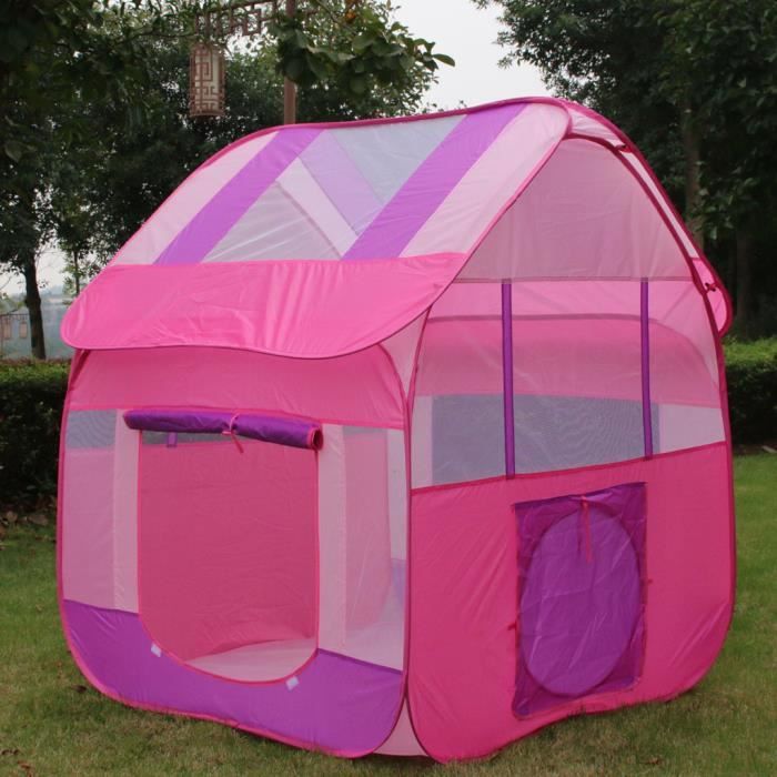 Tente De Jeu Pop-up JoyKip – Maison Colorée Pour Enfants – Intérieur/extérieur – 90x90x95 Cm – Sac De Transport Inclus