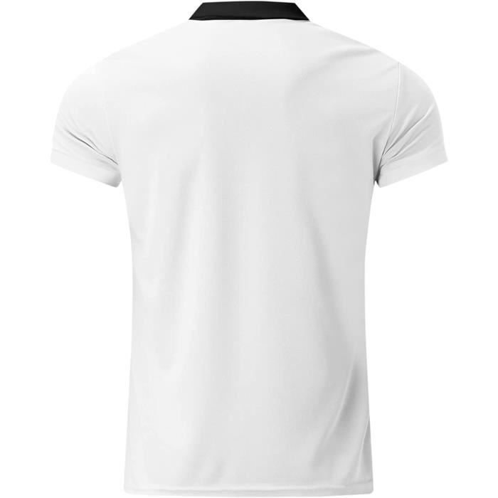 Générique Polo De Golf Homme，Polo Hommes Manches Courtes Respirant Polo De  Golf Eté Polo Hommes Couleur Unie T-Shirts Casual Sport Shirt Regular Fit