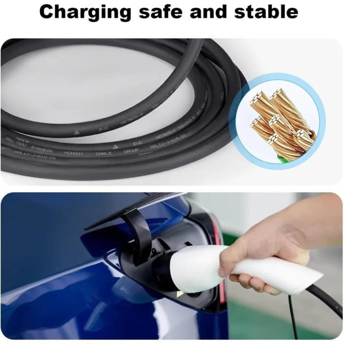 Sac De Rangement Câble Voiture Électrique EV - Organisateur Résistant à L'Eau Pour Câble De Charge