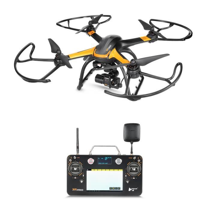 Hubsan X4 Pro H109S RC Drone 5.8G FPV avec1080P HD Caméra H7000 Émetteur 3  Axes Cardan GPS RTF Quadcopter Édition Haute - Cdiscount Jeux - Jouets