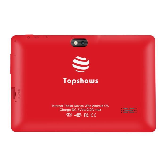 Topshows Q8 Tablette tactile 7 pouces XGA -RAM2