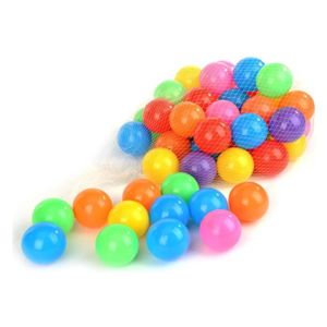 100 balles pour piscine à balles, multicolore 100 beach - Bieco