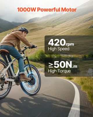 Kit vélo électrique roue avant 28