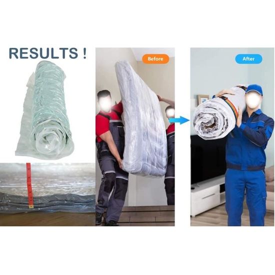 sac sous vide matelas