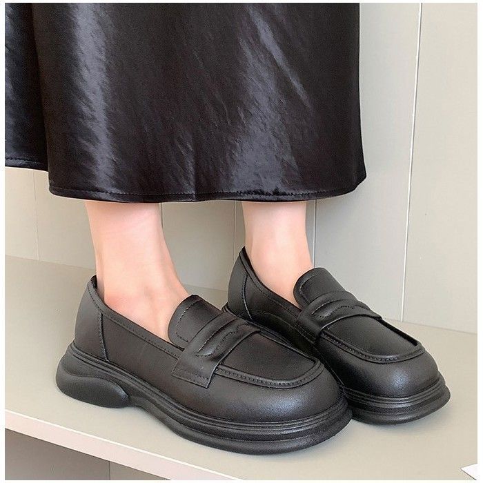 VITATA Mocassins Femme Semelle Épaisse Classique Antidérapants