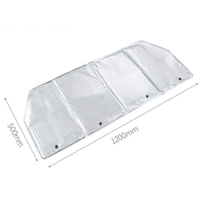 Protection Anti-éclaboussures Pour Cuisinière - Pare-éclaboussures 3 Côtés Pliable | Résistant à La Chaleur, Facile à Nettoyer - 4