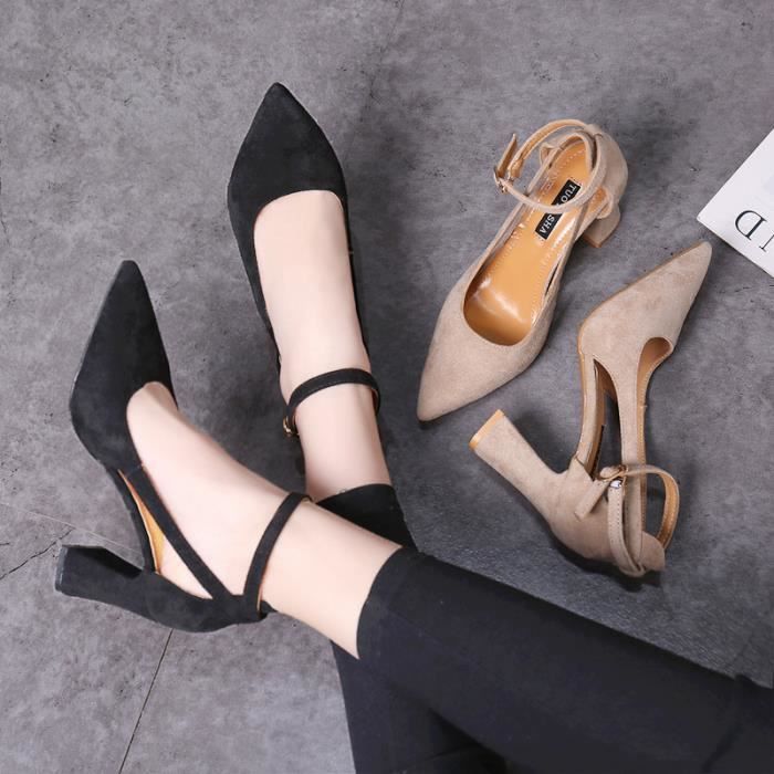 Escarpin Femme Talon Haut Noir Style Simple Type Aiguille Hauteur Basse Achat Vente Escarpin Femme Talon Haut Noir Style Simple Type Aiguille Hauteur Basse pas cher Cdiscount