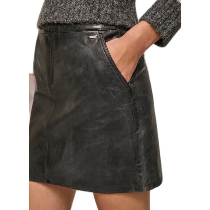 Mini jupe femme Pepe Jeans Faina antracite S Antracite