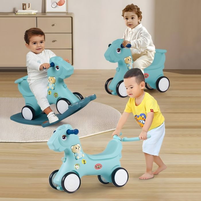 Girafe à bascule/à roulettes pour enfants Qaba 330-152V00YL
