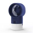 Mini climatiseur - ZGEER - Bleu Marin - 3 vitesses - Purificateur d'air - Humidificateur