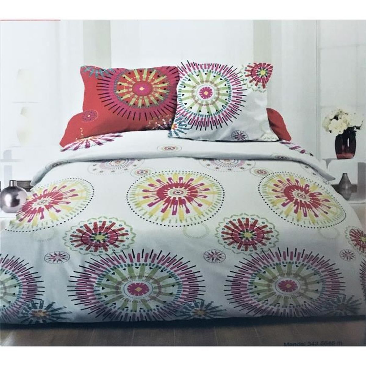 Parure De Lit 4 Pièces Homiest En Satin Lavande - Très Grand Lit - Tissu Soyeux, Poche Profonde 38 Cm