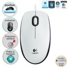 Logitech souris filaire optique - M100 Blanc
