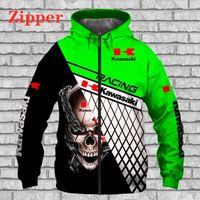 Pull homme long Motorcycle Racing - pour hommes imprimé - FR77NKD