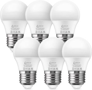 AMPOULE - LED Ampoule LED E27 7W, G45 LED Blanc Chaud 3000K, 7W(