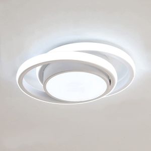 PLAFONNIER Plafonnier LED Rond Lampe de plafond 32W 2350LM Moderne Luminaire Plafonnier pour Couloir Coucher Salle de Bains Cuisine Sal[J4622]