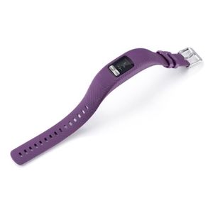 BRACELET D'ACTIVITÉ Bracelet en silicone pour Garmin VivoFit 4 Fitness Tracker grande taille en violet
