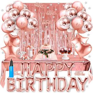 Decoration Anniversaire 19 Ans Cdiscount