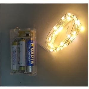 Konstsmide Mini guirlande lumineuse LED avec interrupteur, 20 diodes blanc  chaud - VBS Hobby