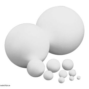 Œuf En Polystyrène Rayher 12 Cm - Boule De Décoration Légère Pour Bricolage, Loisirs Créatifs, Décoration