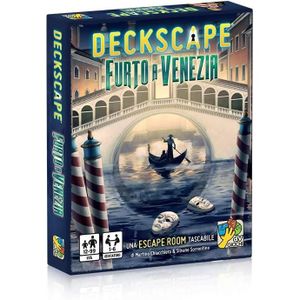 JEU SOCIÉTÉ - PLATEAU Deckscape - Vol à Venise - Jeu de cartes d'évasion