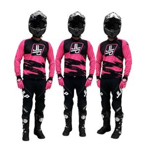 PACK ENSEMBLE TENUE ENFANT PANTALON MAILLOT GANTS MOTO CROSS QUA