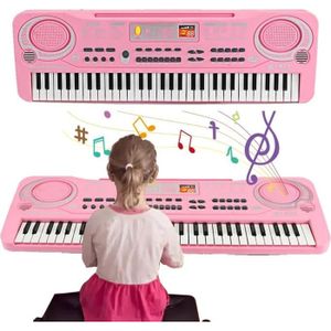 PACK PIANO - CLAVIER Piano Orgue Électronique Avec Microphone Clavier M