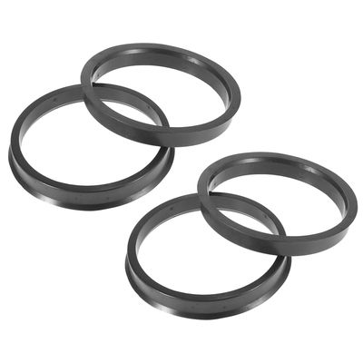 Bague Centrique De Moyeu De Roue - OD 68,1mm / ID 65,1mm, En Alliage Aluminium Argent, Lot De 4, élimine Les Vibrations