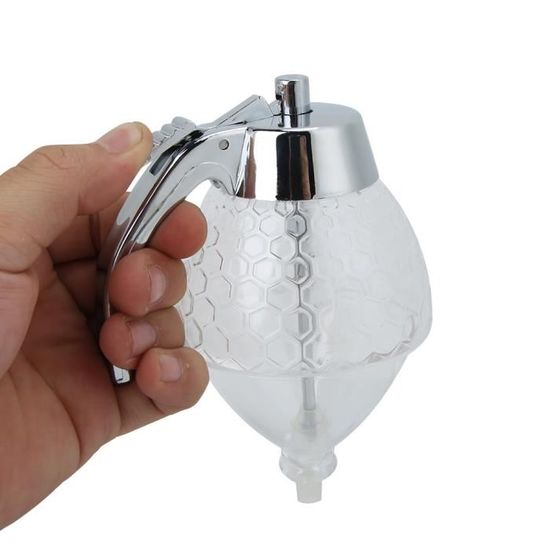 2 Pots à Miel Vides Compressibles - 108 Ml - Distributeur Doseur Pour Sirop, Ketchup, Moutarde - Cuisine Pratique