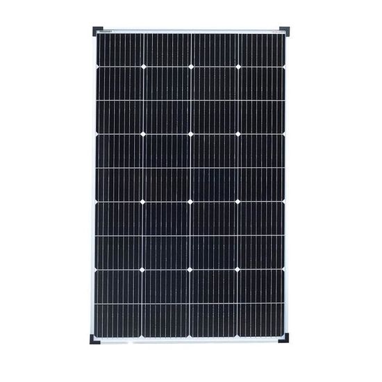 Panneau Solaire Monocristallin 200W 12V – Technologie HPBC, Rendement 25%, Tout Noir Pour Camping-car, Balcon, Abri