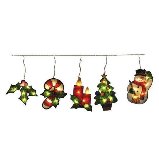 Lealight JF348 Stalactite 5 Déco Noel LED Blanc… - Cdiscount Maison