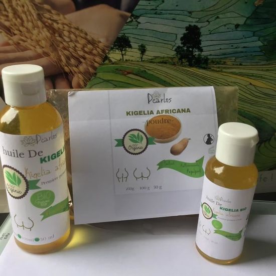 Huile 3 En 1 Kigelia Africana Bangala - 250 Ml - Naturel Et Biologique - Soin Anti-âge Et Bien-être