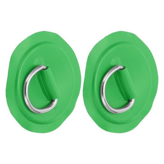 4 Pièces PVC Bateau Gonflable Stand Up Paddleboard Acier Inoxydable D Ring Rond Patch Pad Elastique Cordon De Choc Differentes Couleurs