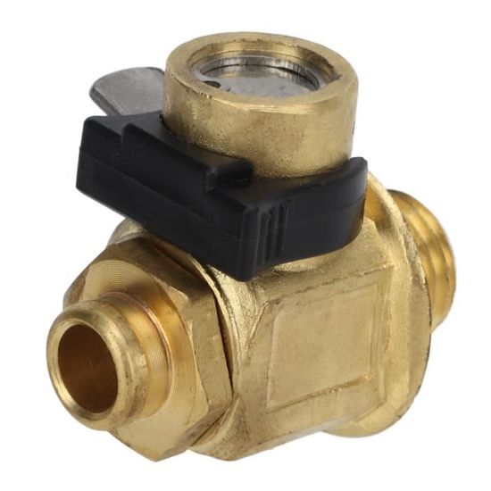 Akozon Vanne de vidange rapide moteur F103 M12-1.25 en acier inoxydable