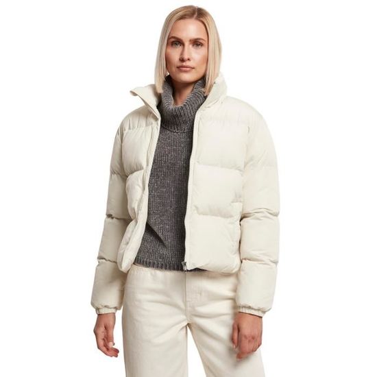 Doudoune matelassée femme clearance courte