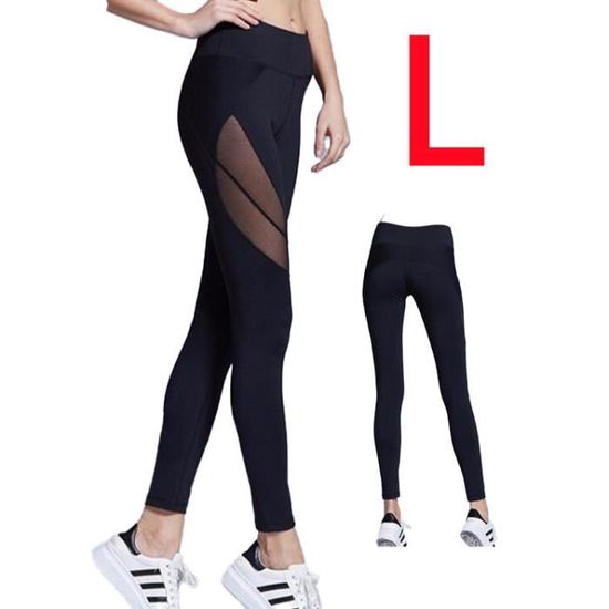 Legging Évasé Femme Avec Fente - Taille Haute, Effet Scrunch Fessier | Pour Yoga, Sport Et Ville - Opaque
