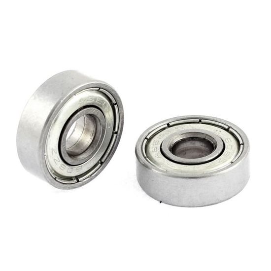 Sourcing Map 6203-2RS Roulement à Billes 17x40x12mm - Lot De 4 Pièces C3